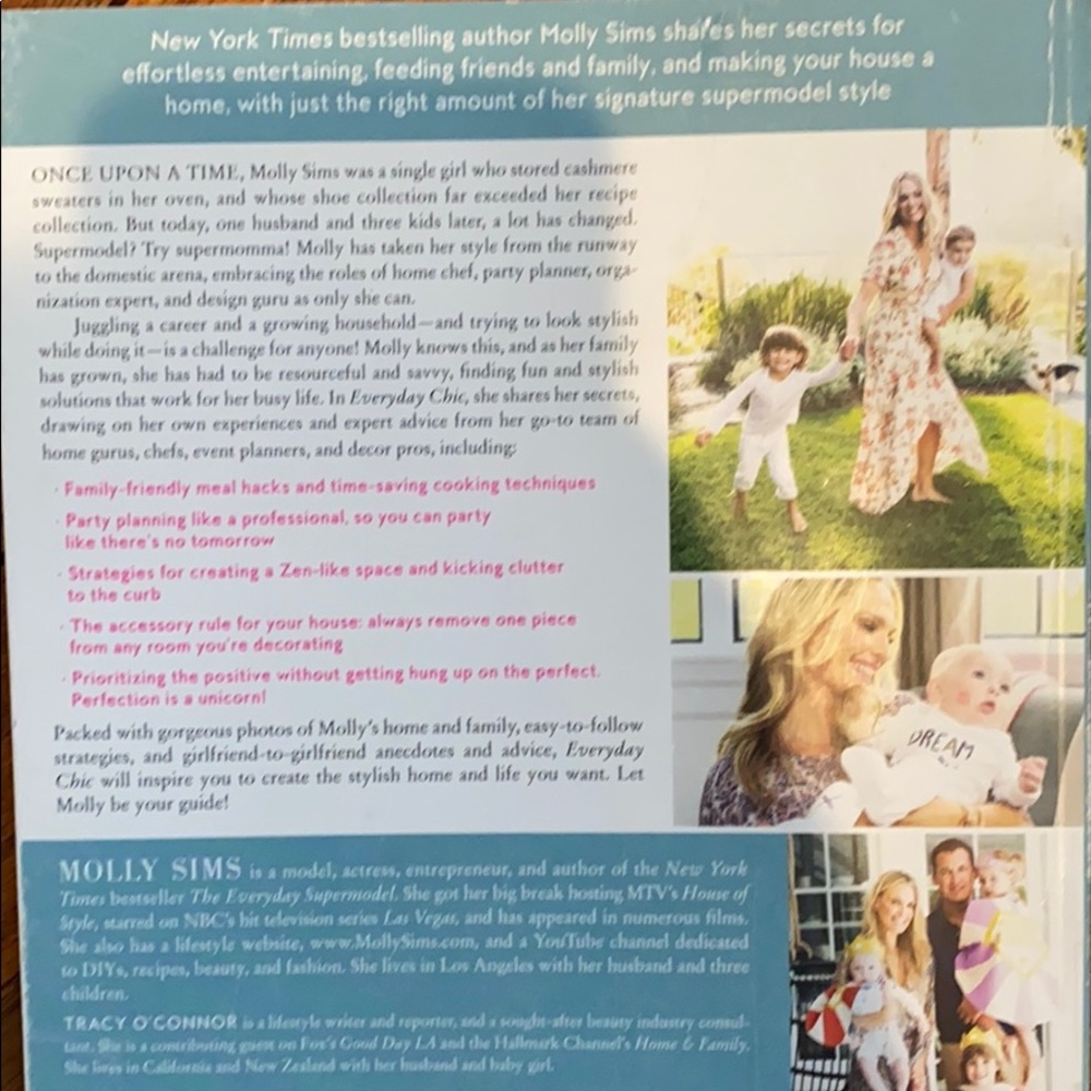 Molly Sims Book - Picture 2 of 2